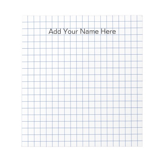 Personalisierte Verknüpfung von Notepad Notizblock (Vorderseite)