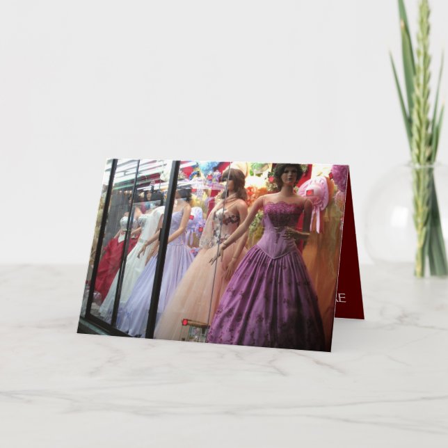 Personalisierte Verlobung Karte (Vorderseite)