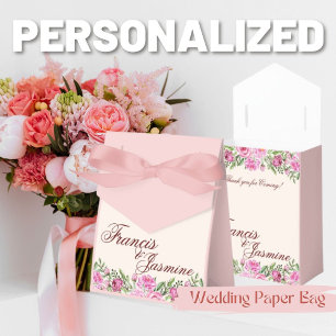 Personalisierte verschenkte Papiertasche Geschenkschachtel