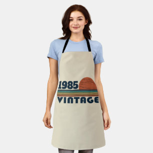 Personalisierte vierzig Vintage 40. Geburtstagsfei Schürze