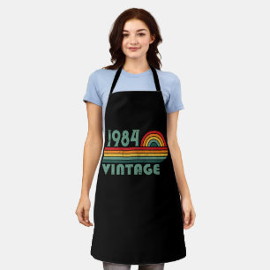Personalisierte vierzig Vintage 40. Geburtstagsfei Schürze