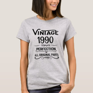 Personalisierte Vintage 35. Geburtstagsparty T-Shirt