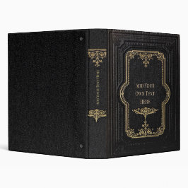 Personalisierte Vintage 3-Ring-Binder 2,5 Cm Ordner