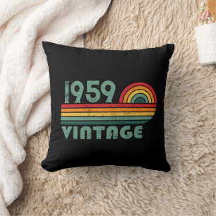Personalisierte Vintage 65. Geburtstagsgeschenke Kissen