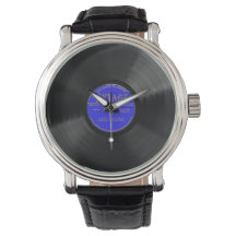 Personalisierte Vintage 78-Uhr