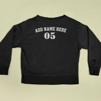 Personalisierte Vintage Baseballnummer Retro