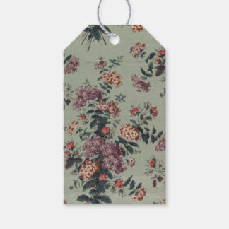 Personalisierte Vintage-Blumen William Morris Geschenkanhänger
