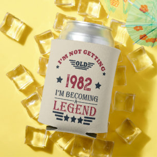 Personalisierte Vintage Geburtstagsgeschenke Dosenkühler