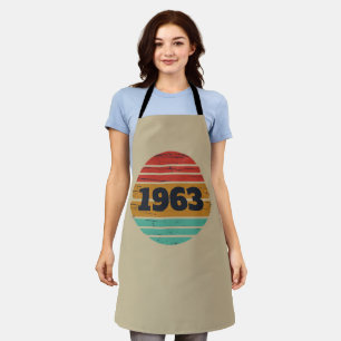 Personalisierte Vintage Geburtstagsgeschenke Schürze