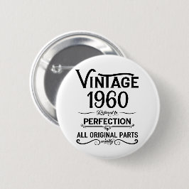 Personalisierte Vintage Geburtstagsgeschenke Schwa Button