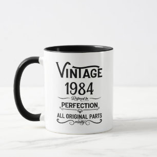 Personalisierte Vintage Geburtstagsgeschenke schwa Tasse