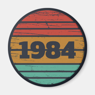 Personalisierte Vintage Geschenke zum 40. Geburtst Magnet