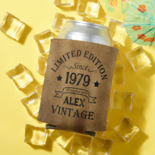 Personalisierte Vintage Geschenke zum 45. Geburtst Dosenkühler