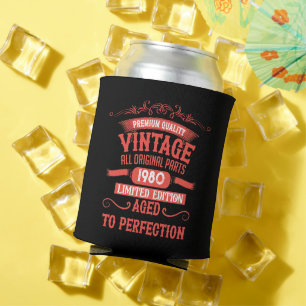 Personalisierte Vintage Geschenke zum 45. Geburtst Dosenkühler