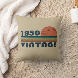 Personalisierte Vintage Geschenke zum 75. Geburtst Kissen