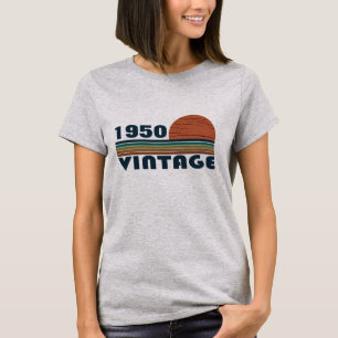 Personalisierte Vintage Geschenke zum 75. Geburtst T-Shirt