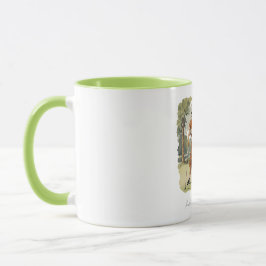 Personalisierte Vintage Golfer-Combo-Tasse Tasse