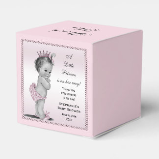 Personalisierte Vintage Princess Baby Vielen Dank Geschenkschachtel