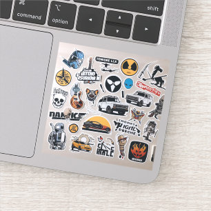 personalisierte Vinyl-Aufkleber, bedruckbare Vinyl Aufkleber