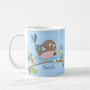 Personalisierte Vogel-Tasse Tasse