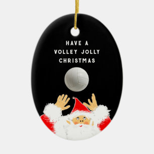 Personalisierte Volleyball-Keepake Keramik Ornament