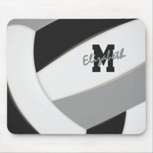 personalisierte Volleyball-Mannschaftsfarben Mousepad