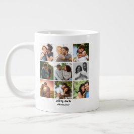 Personalisierte Vorlage für die FotoCollage für Pa Jumbo-Tasse
