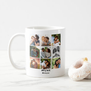 Personalisierte Vorlage für die FotoCollage für Pa Kaffeetasse