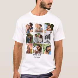 Personalisierte Vorlage für die FotoCollage für Pa T-Shirt