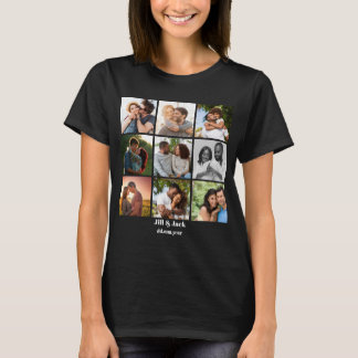 Personalisierte Vorlage für die FotoCollage für Pa T-Shirt