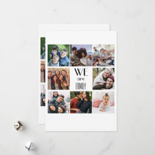 Personalisierte Vorlage "Wir sind Familie"
