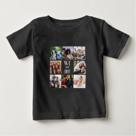 Personalisierte Vorlage "Wir sind Familie" Baby T-shirt