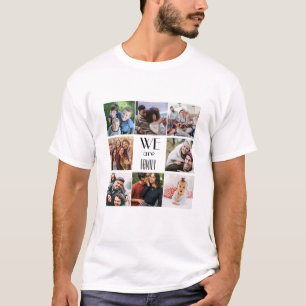 Personalisierte Vorlage "Wir sind Familie" T-Shirt