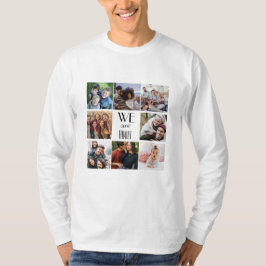 Personalisierte Vorlage "Wir sind Familie" T-Shirt
