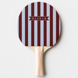 Personalisierte Vorpraktikanten braun blaue Cabana Tischtennis Schläger