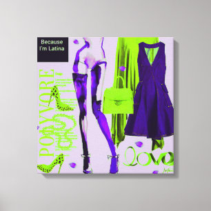 Personalisierte Wall Art: Geschenk der Liebe Leinwanddruck