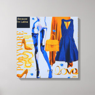 Personalisierte Wall Art: Geschenk der Liebe Leinwanddruck