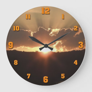 Personalisierte Wanduhr Moderne Uhr für die Inne