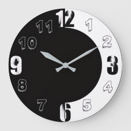 Personalisierte Wanduhr | Moderne Uhr für die Wohn