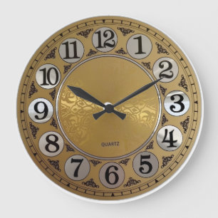 Personalisierte Wanduhr Moderne Uhr für die Wohn