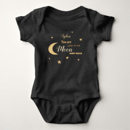 Personalisierte Wasserfarbe Baby Strampler