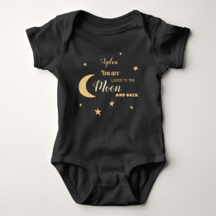 Personalisierte Wasserfarbe Baby Strampler