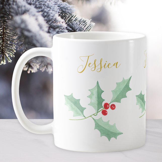 Personalisierte Wasserfarbe  Kaffeetasse (Von Creator hochgeladen)