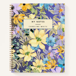 Personalisierte Wasserfarbe Notizbuch