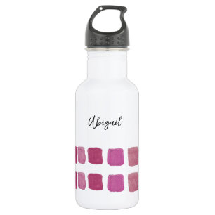 Personalisierte Wasserfarbe Wasser Flasche Edelstahlflasche