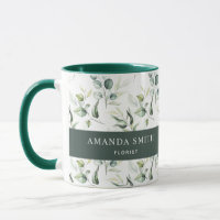 Personalisierte Wasserfarbenwelt Elegantes Florenz