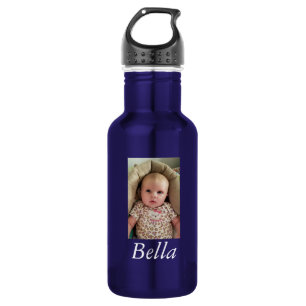Personalisierte Wasserflasche, Bild hinzufügen! Edelstahlflasche