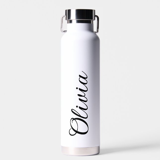Personalisierte Wasserflasche mit Ihrem Individuel Trinkflasche (Vorne)