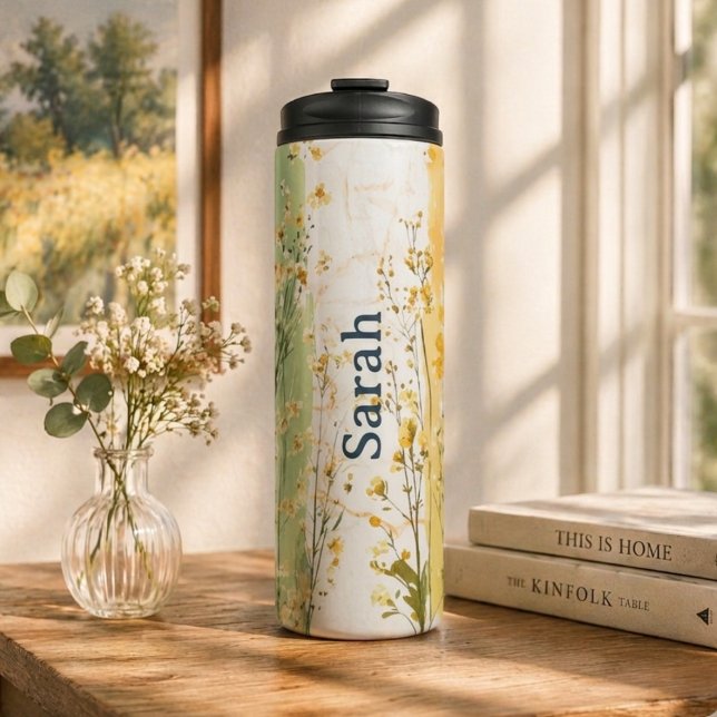 Personalisierte Wasserflasche mit Namen Thermosbecher (Von Creator hochgeladen)