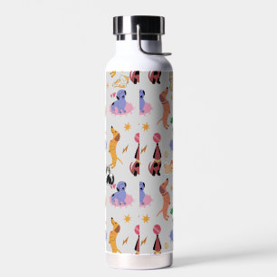 Personalisierte Wasserflasche mit spielerischem Pf Trinkflasche